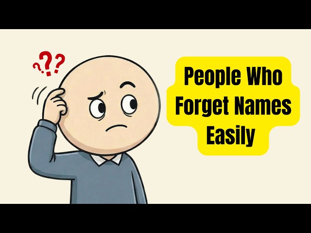Psychology of People Who Forget Names But Remember Faces