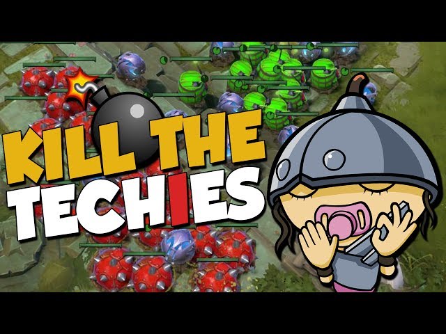 KILL THE TECHIES! - DotA 2 Funny Moments + Arcana Giveaway!