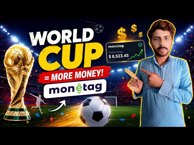 Don't Miss This! Earn from FIFA World Cup 2026 Traffic Using Monetag