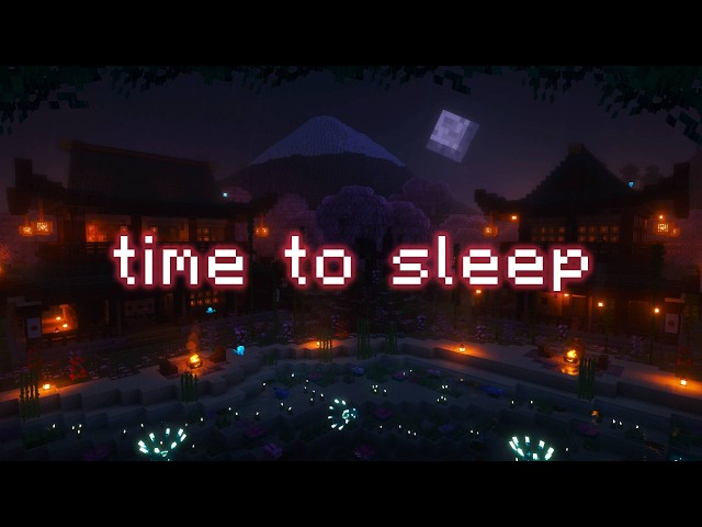 flip your pillow to the cold side... (minecraft music, rain)