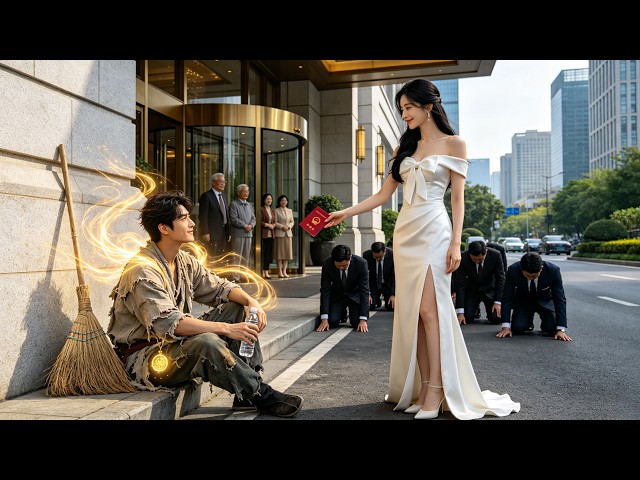 窮小子掃地工被千金小姐拉來當擋箭牌，吳家父母當眾撕掉結婚證還要派人抓她！誰料黑道皇帝都趕來跪拜認主，他當場亮出麒麟神子令，千金撲進他懷裡要給他生孩子！