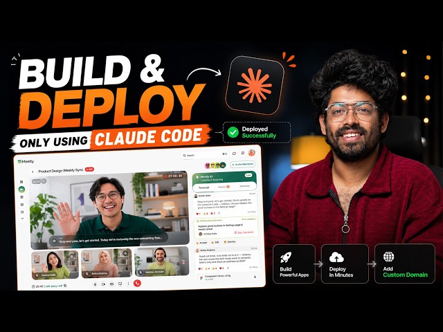 Build & Deploy Apps Using Claude Code + Add Custom Domain & SSL