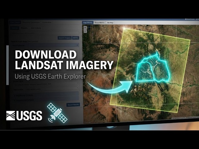 How to Download FREE Landsat Satellite Images - EASY Tutorial (USGS Earth Explorer 2025)