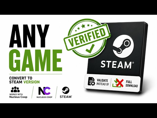 Steam Validation Trick | Fix Any Game for Free
