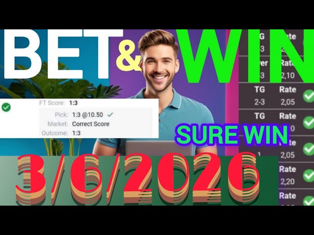 Correct Score Tips|Predictions Today | 3/6/2026| Expert Football Bets & Sure Wins#bettingtips 