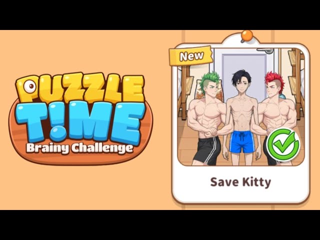 Puzzle Time: Brainy Challenge level 59 | help the guys build muscle Gameplay