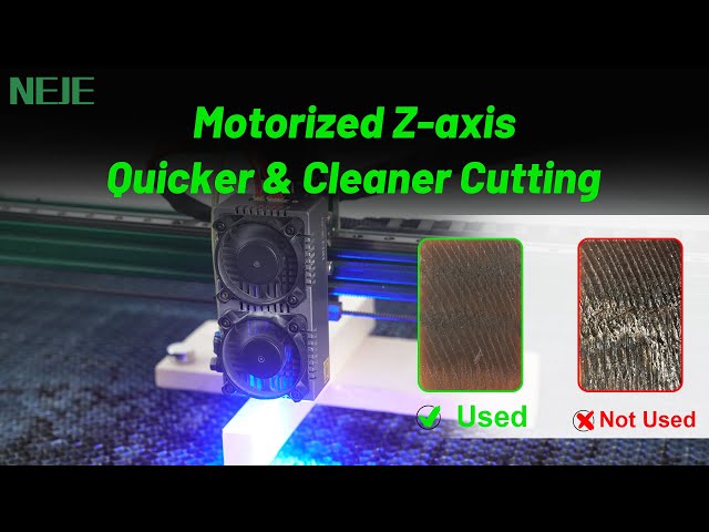 Is the Motorized Z-axis a Game Changer? #neje #laserengraver