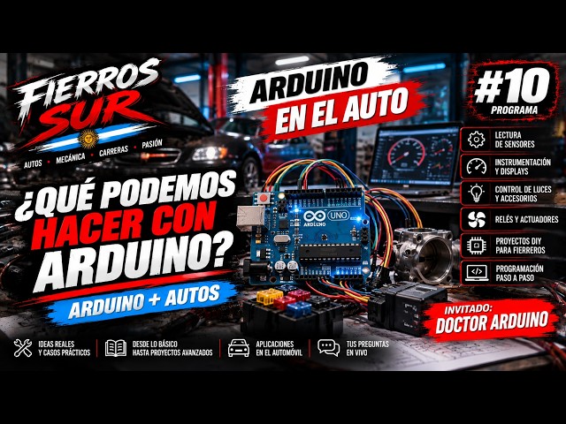 🚗 ARDUINO + CARS | Everything you can control and create | Fierros Sur #10