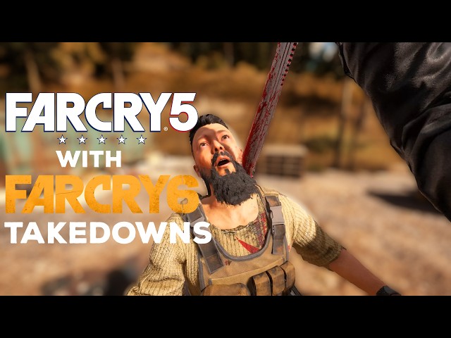 Far Cry 5 Stealth Kills with Far Cry 6 Takedowns (All Outpost Liberations)