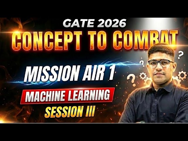 Logistic Regression & SVM: ONE-SHOT for GATE DA | Concept to Combat Session 3 🔥