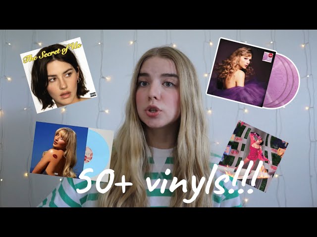My ENTIRE Vinyl collection! *50+ vinyls*
