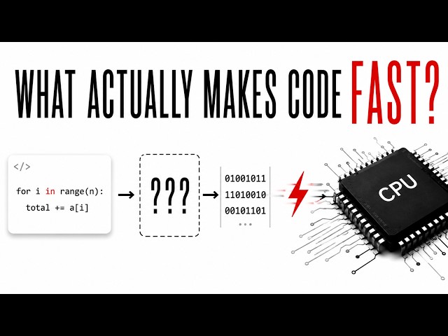 What Actually Decides How Fast Your Code Runs