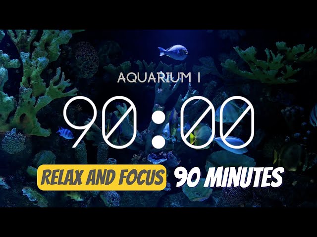 90 minute timer - Relaxing Aquarium atmosphere