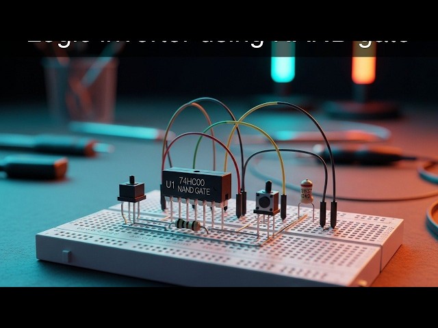 Practical case: Logic inverter using NAND gate