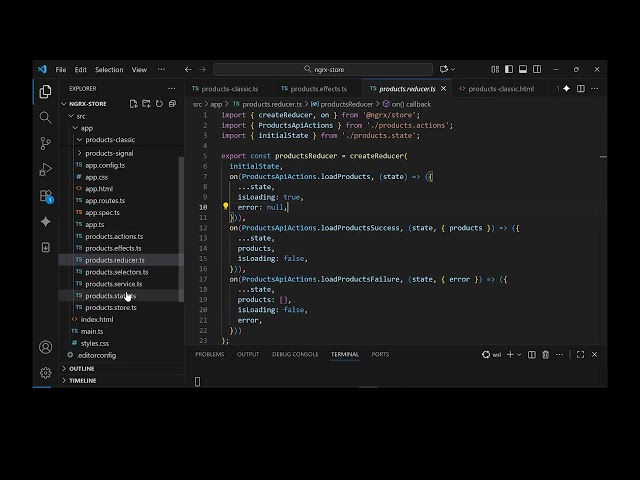 NgRx store with Signals