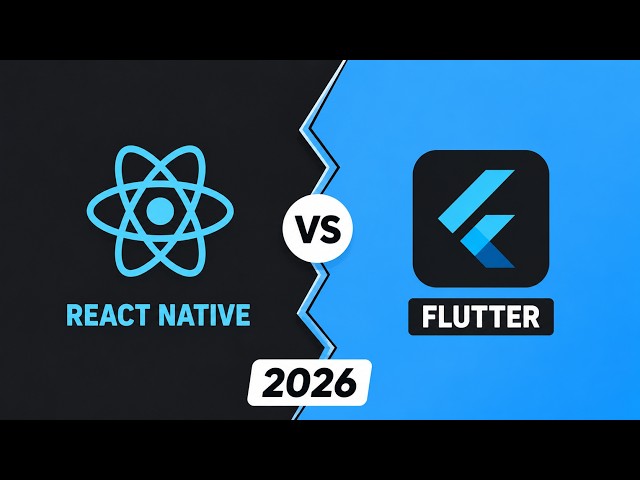 React Native vs Flutter in 2026: Which Framework Should You Choose?
