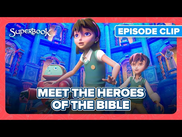 Get to Know Some of the Heroes From the Bible | Superbook - Heroes of the Bible English Clip