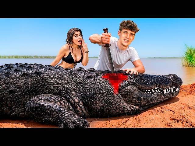 🩸Cazo y Cocino con mi Novia en Peligrosa Selva🩸