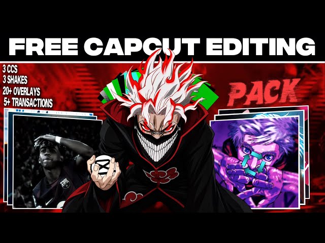 Complete Free CapCut Editing Pack 2026 | Full Tutorial