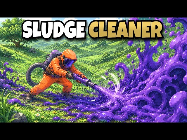 This Incremental Sludge Cleaning Game is SO SATISFYING!