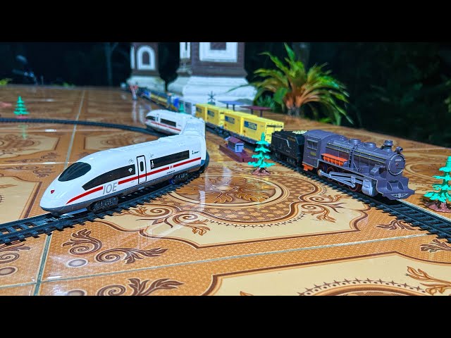 Unboxing Fenfa High Speed Train | ASMR Speed Test with Extra Long Passenger Cars
