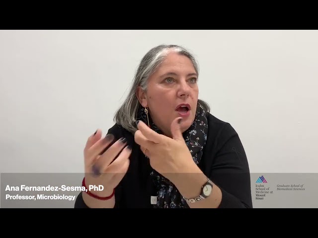 Professor Ana Fernandez-Sesma on the MS in Biomedical Sciences Program