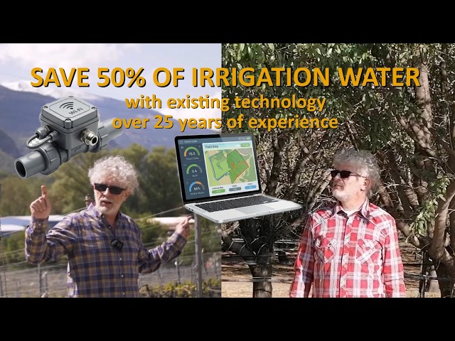 Today savings in irrigation of 50 % are possible – Agriculture – Integrated Water Management