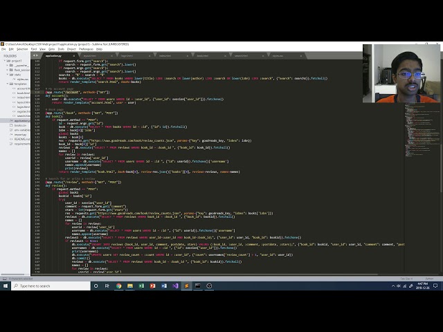 CS50 Web Programming - Project 1 (Book Review Site)