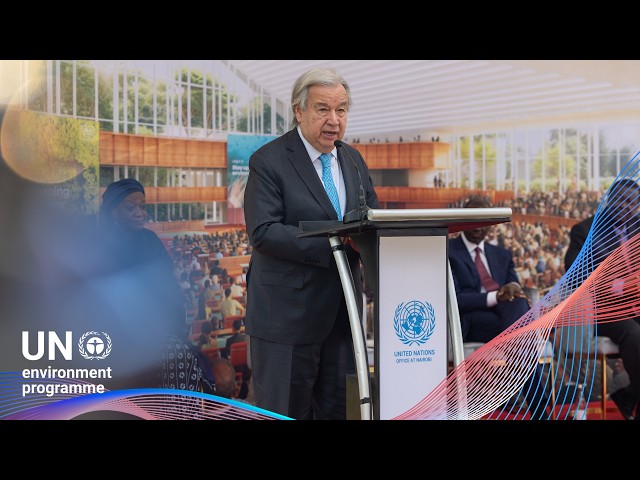 UN Secretary-General Message | World Environment Day 2026 #nowforclimate