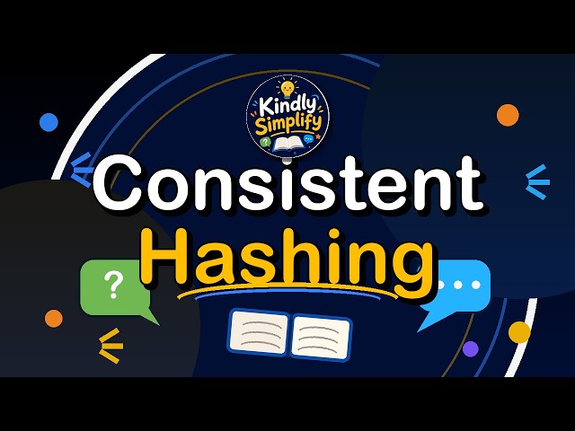 Consistent Hashing Explained with a Simple Clock Analogy