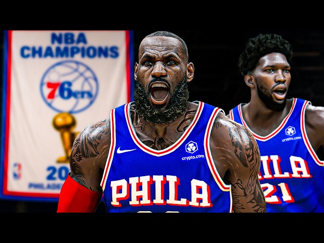 I Simulated Lebron's Last Dance with the 76ers