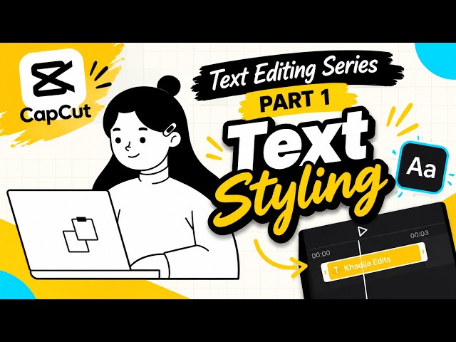 CapCut Text Styling Tutorial 🔥 | Pro Text Editing Tips series | Part 1