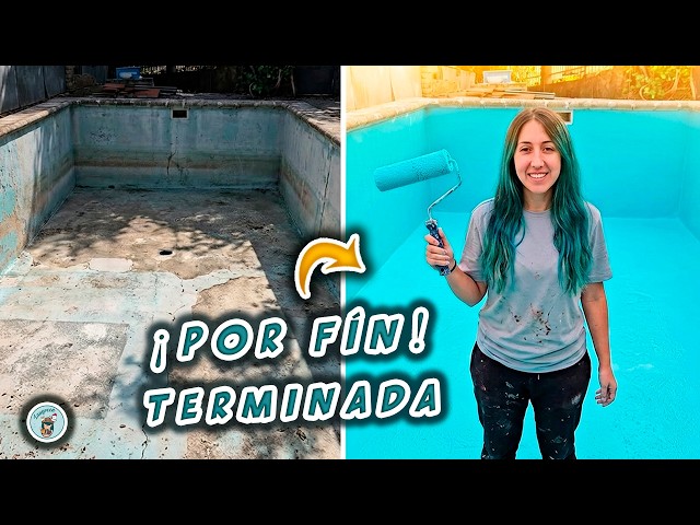 POR FIN! TERMINAMOS la PISCINA tras 25 AÑOS ABANDONADA 🏊‍♂️