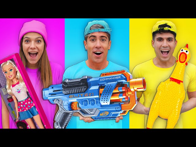 24 HORAS COMPRANDO TODO DE UN SOLO COLOR  !!