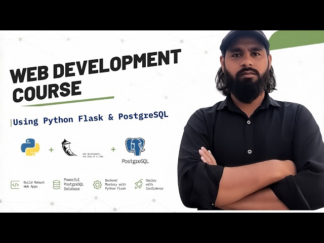 Learn Flask Web Development Step by Step | Full Backend Course
