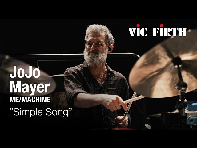 Vic Firth | EU Drum Show 2026 - JoJo Mayer "ME/MACHINE" Performs "Simple Song"