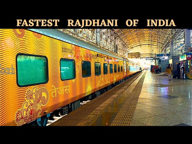 * Fastest Rajdhani of India * 12951 Mumbai to New Delhi Rajdhani Full Journey