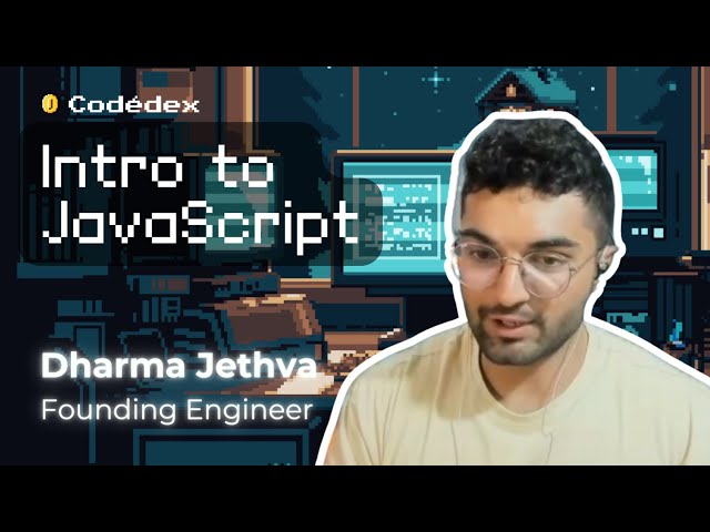 Intro to JavaScript with Dharma Jethva ❄️