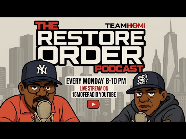 THE RESTORE ORDER PODCAST LET'S SET THE RECORD STRAIGHT EP #288