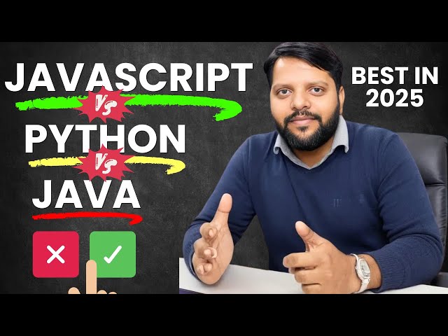 Python vs Java vs JavaScript — Which Language Should You Learn in 2025? 💻