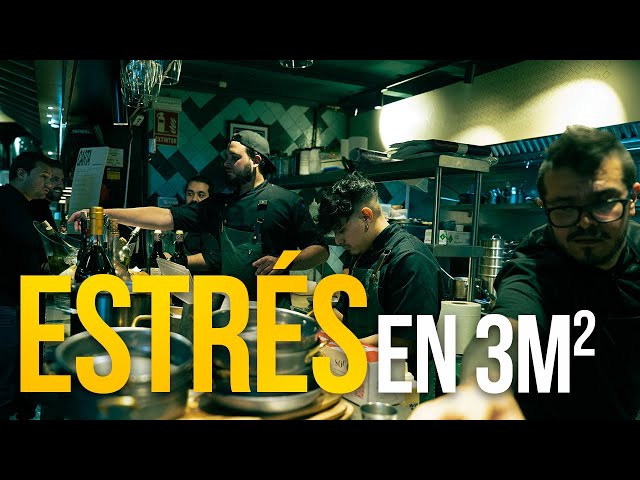 600 people a day, 9 cooks, stress, and you experience it from the inside: Insurgente