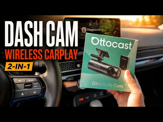 This Dash Cam Uses Your Factory Screen — And Adds Wireless CarPlay | Ottocast OttoSafe Cam Review