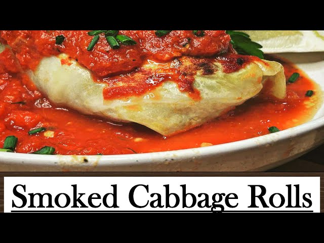 Smoked Cabbage Rolls