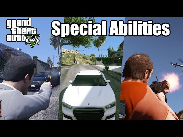 GTA 5 All Protagonists Special Abilities Explained - Michael, Franklin, And Trevor