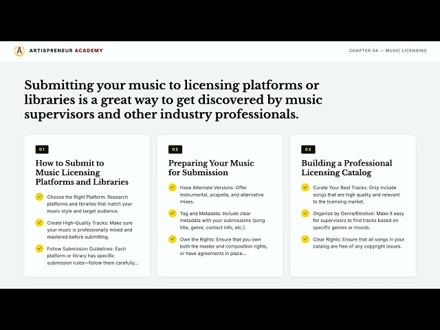 How to License Your Music for TV, Film & Commercials (Sync Licensing 101)