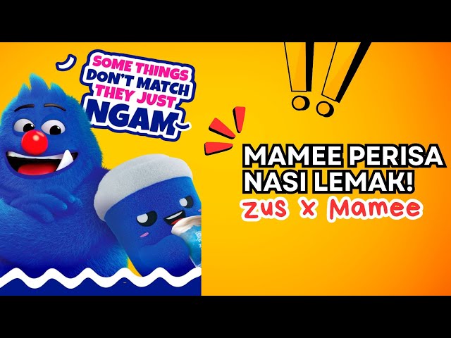 ZUS Coffee x Mamee Monster Snek Mi Perisa Nasi Lemak