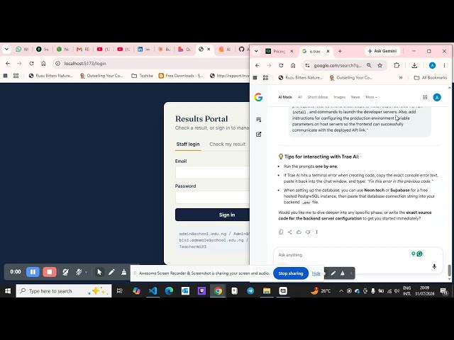School Result Portal (Demo) — NextGen | 3MTT Capstone Project