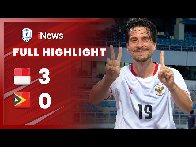 FULL HIGHLIGHT: Indonesia 3-0 Timor Leste | ASEAN Championship Hyundai Cup 2026