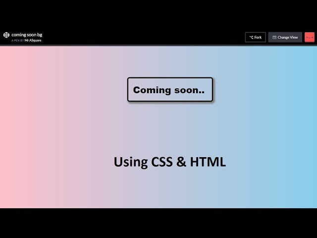 Create nice Background using CSS and HTML | Linear Gradient | BG#1