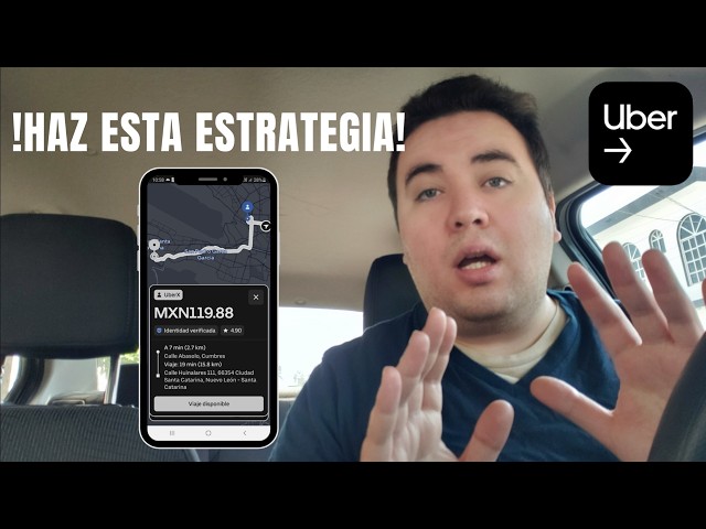 ¡Estrategias que uso en Uber para ganar más!